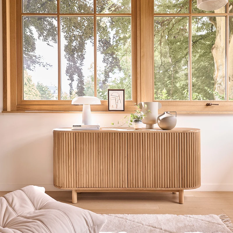 Credenza in teak massello 160 cm