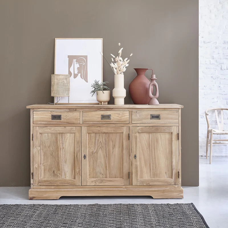 Credenza in teak massello 150 cm