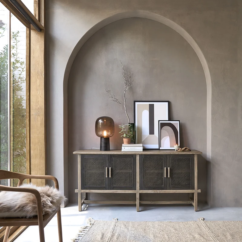 Credenza in legno massello riciclato 173 cm