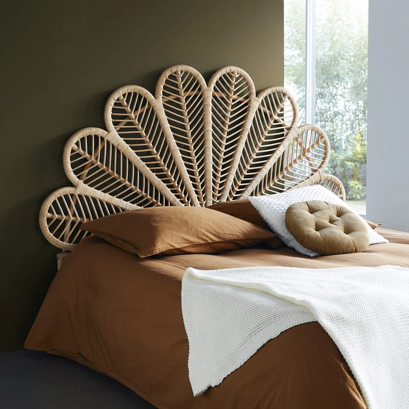 Testiera in rattan 160 cm