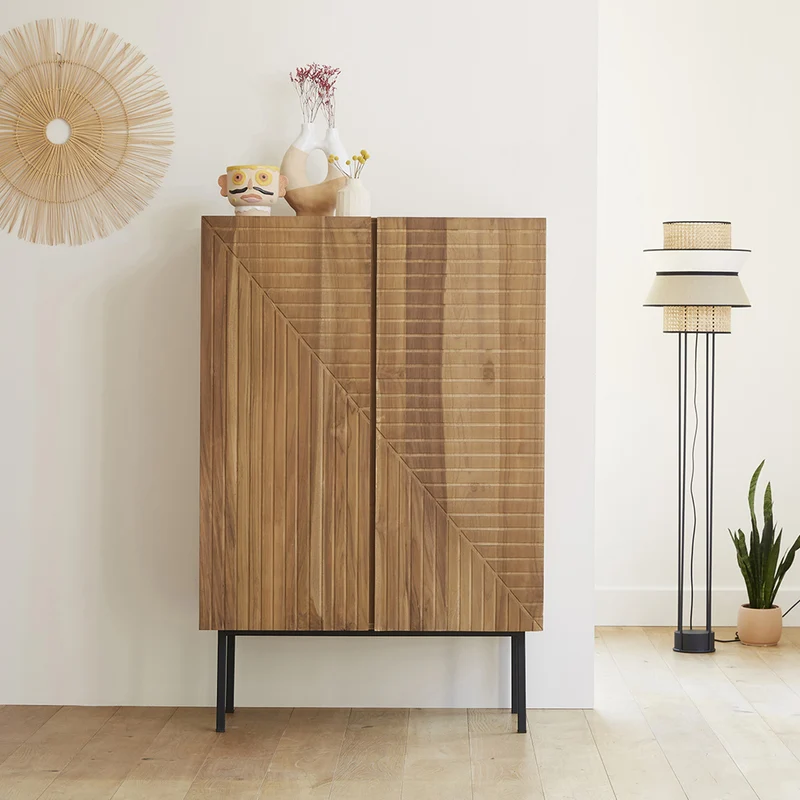Armadio in teak massello 100 cm