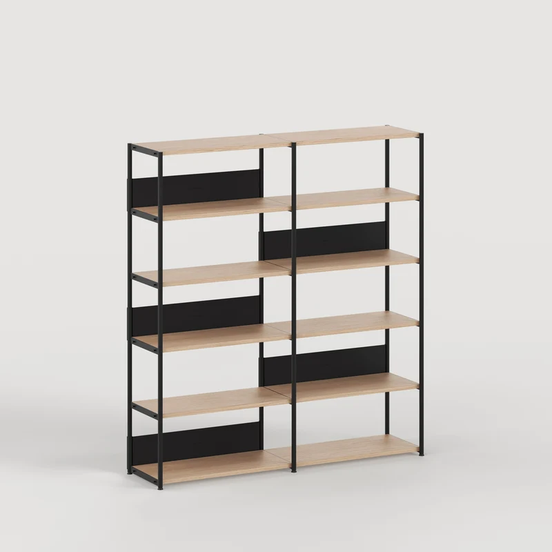 Etagère UNIT - H180 à 215 x L164cm - bois éco-certifié
