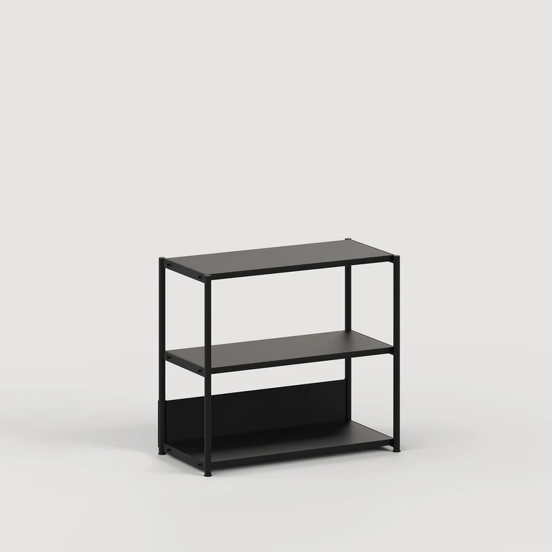 Etagère UNIT - H75 à 85 x L84cm - acier thermolaqué