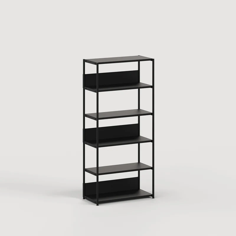 Etagère UNIT - H180 à 215 x L84cm - acier thermolaqué