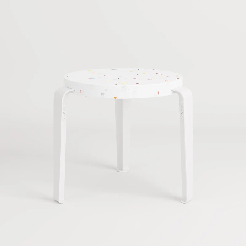 Tabouret enfant - plastique recyclé Tutti Frutti