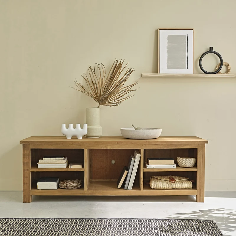 Mobile TV in teak massello 150 cm