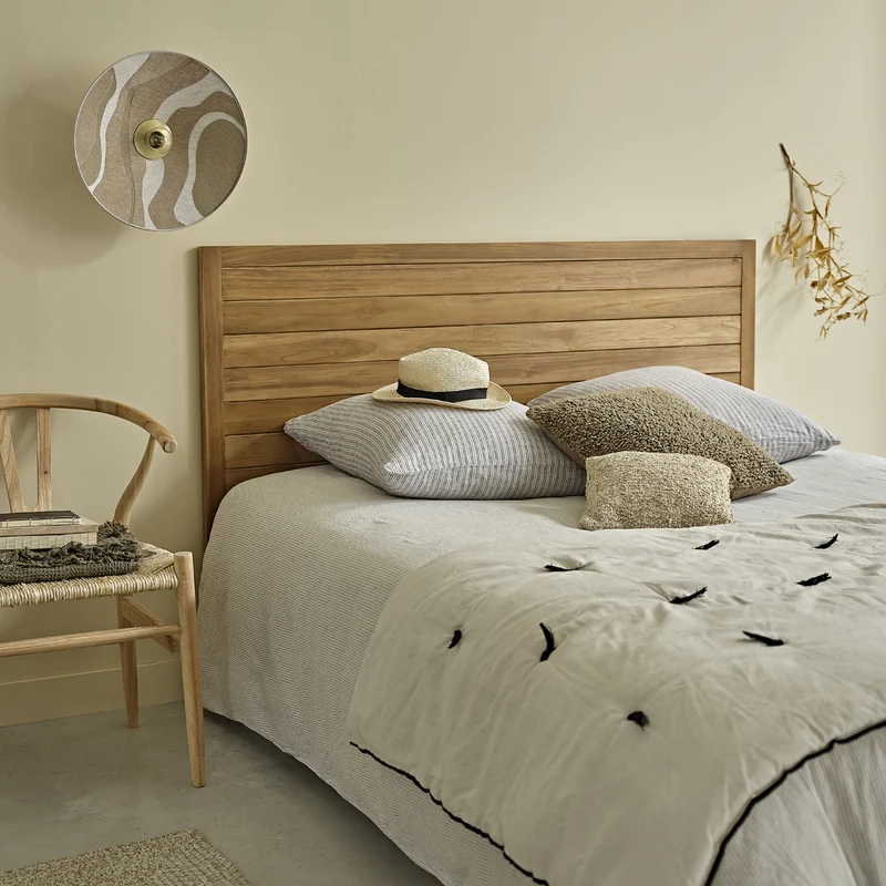 Testiera in teak massello 160 cm