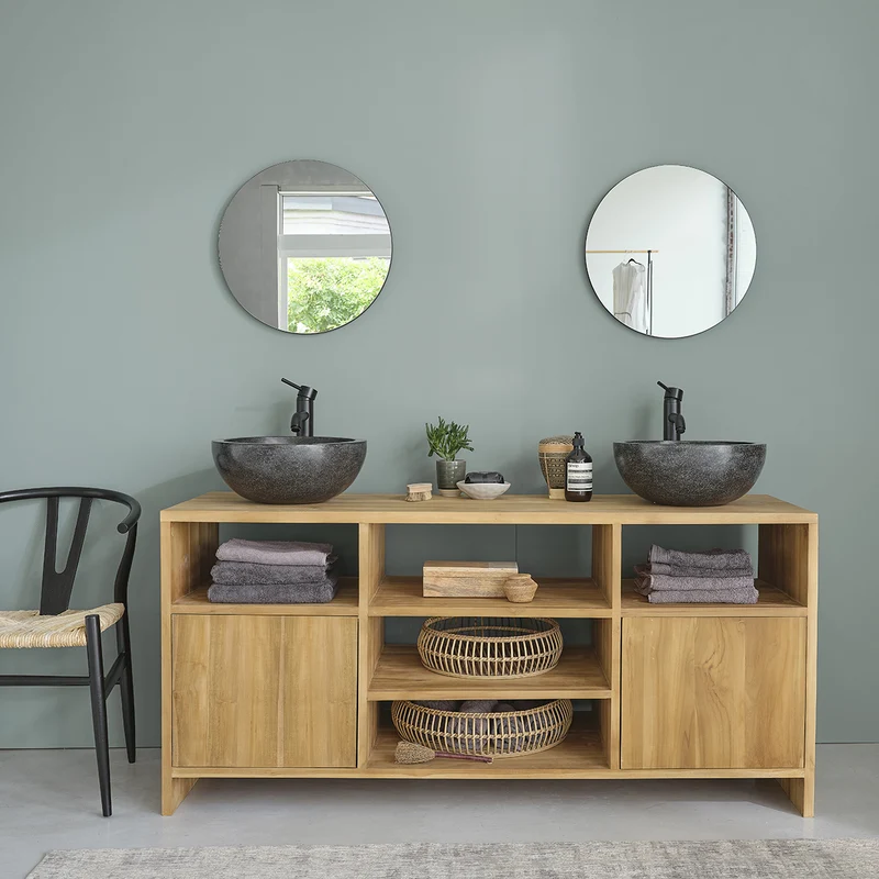 Mobiletto in teak massello 160 cm