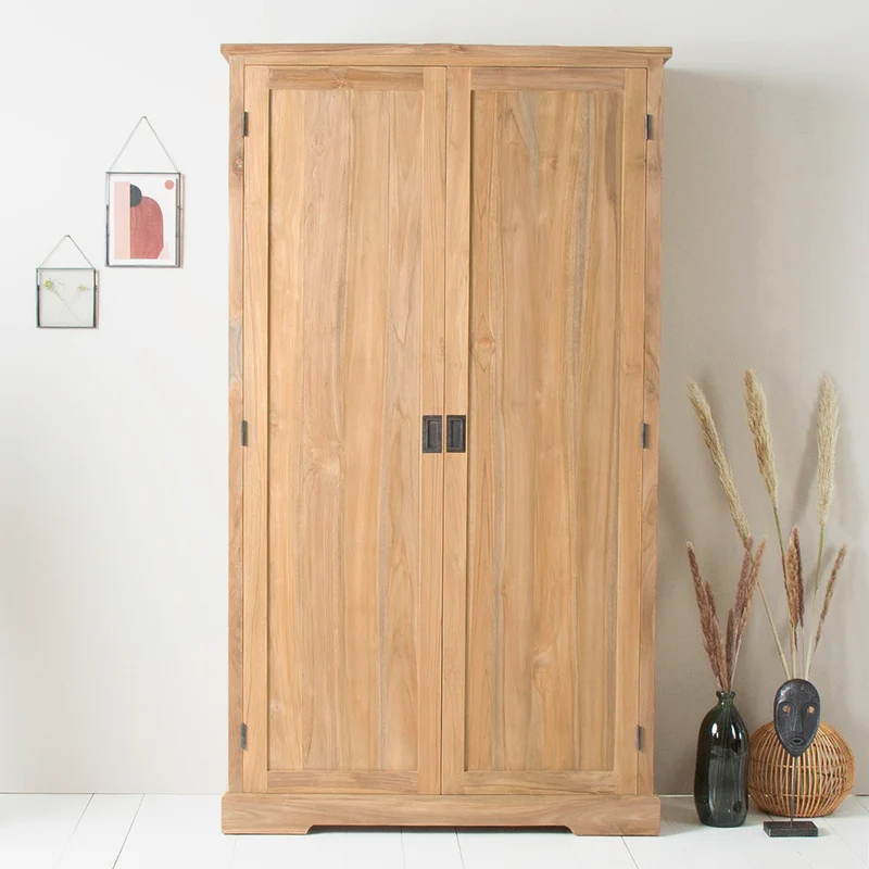 Armadio in teak massello 115 cm