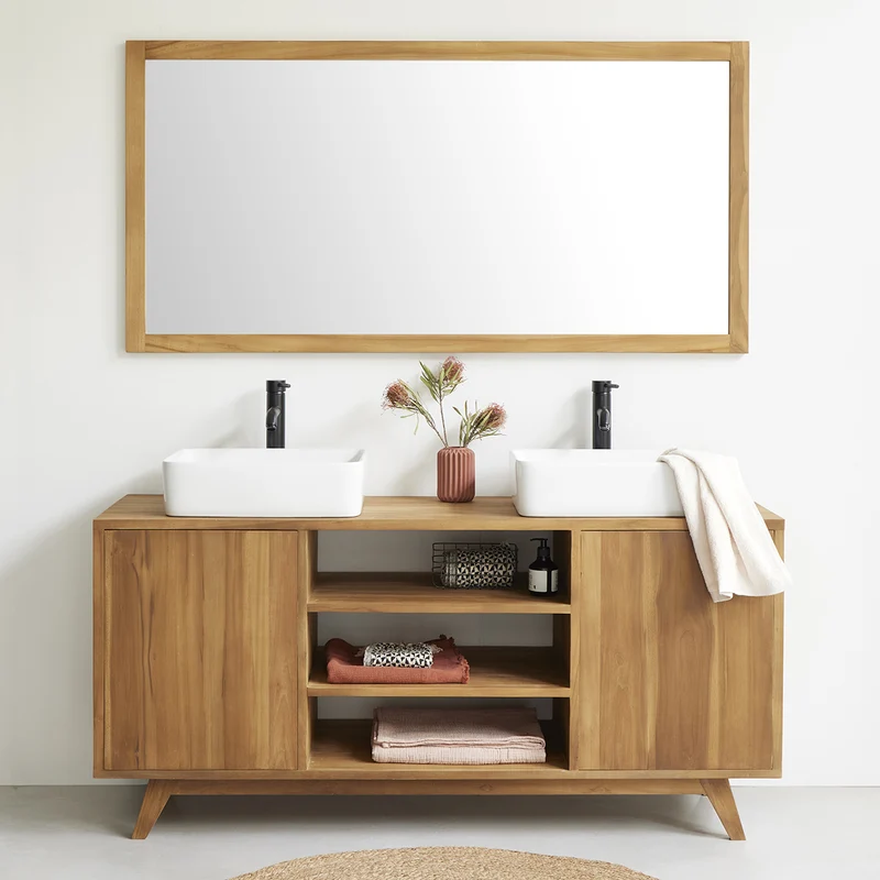 Mobiletto in teak massello 160 cm