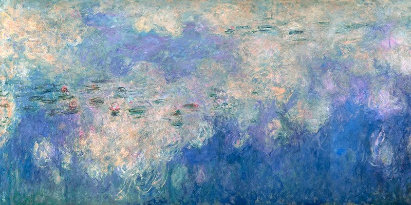 Detail of Water Lilies: The Clouds