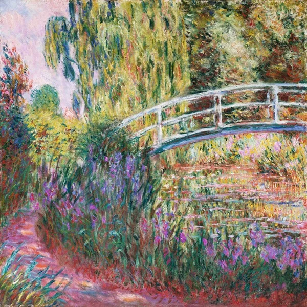 Il Ponte Giapponese: Stagno con Ninfee