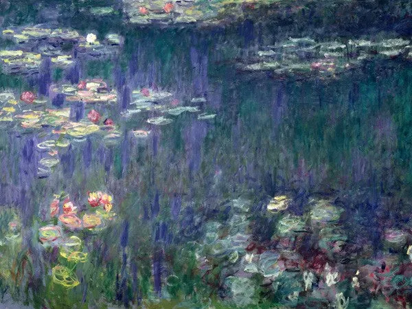 Water Lilies: Green Reflections