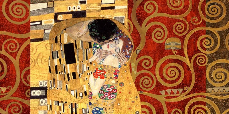 Klimt's Kisses: The Golden Kiss