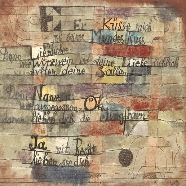 Versione II dal Cantico dei Cantici con la traduzione canonica