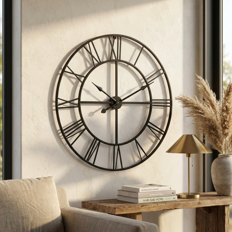 Orologio da Parete S Constant in Metallo Antracite