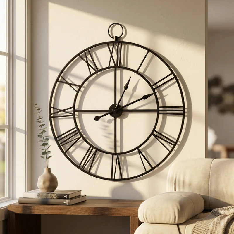 Orologio da Parete M Constant in Metallo Antracite