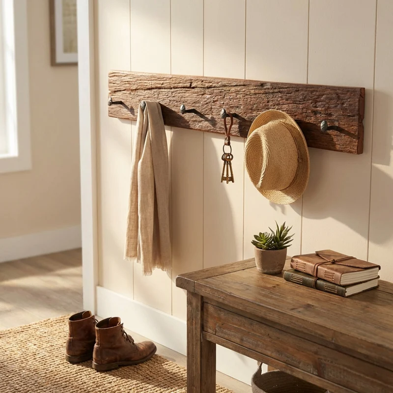 Appendiabiti Franklyn in Legno Riciclato