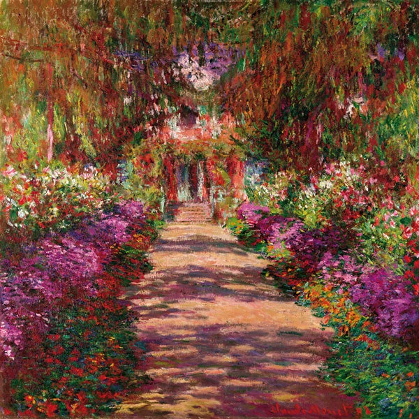 Sentiero nel giardino di Monet, Giverny