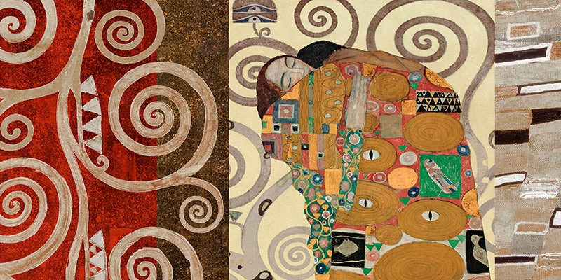 Motivi di Klimt – L'abbraccio (Peltro)