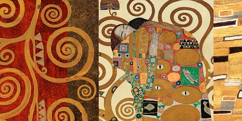 Klimt Pattern - L'abbraccio (Oro)