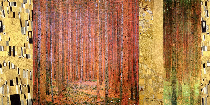 Motivi di Klimt - Foresta II