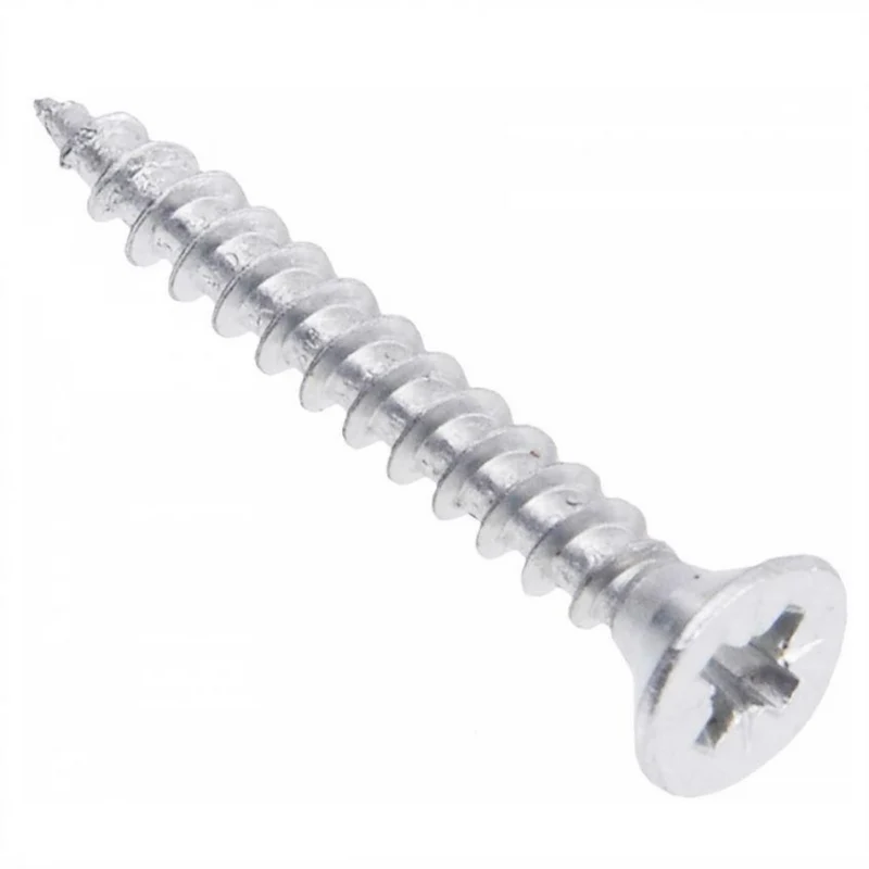 Viti per legno PZ2 4.0x45mm Zinco bianco (100 pz)