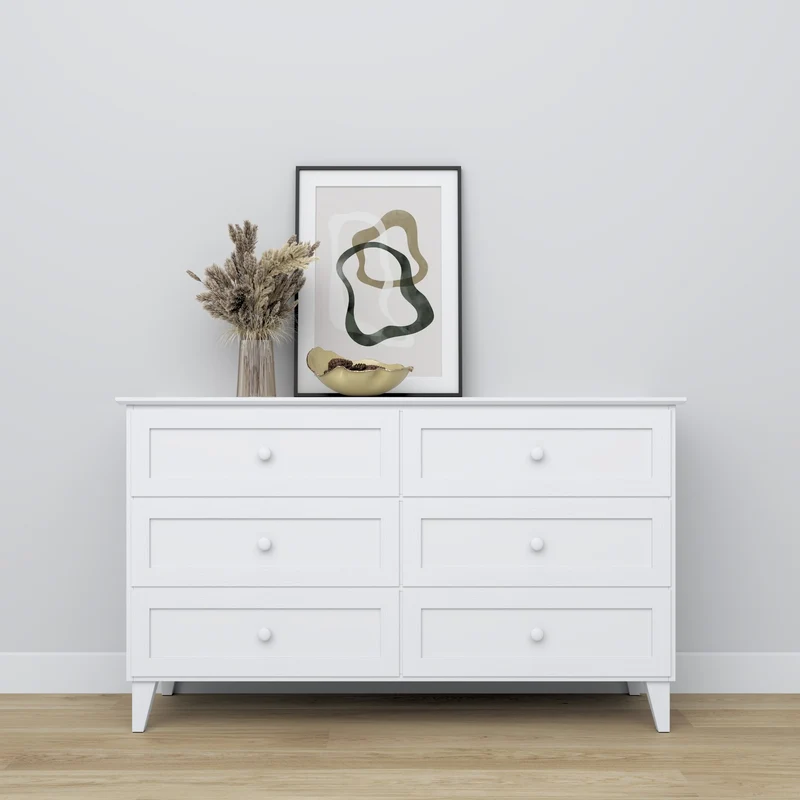 Cassettiera in legno 6S 154 Scandi RAL/NCS