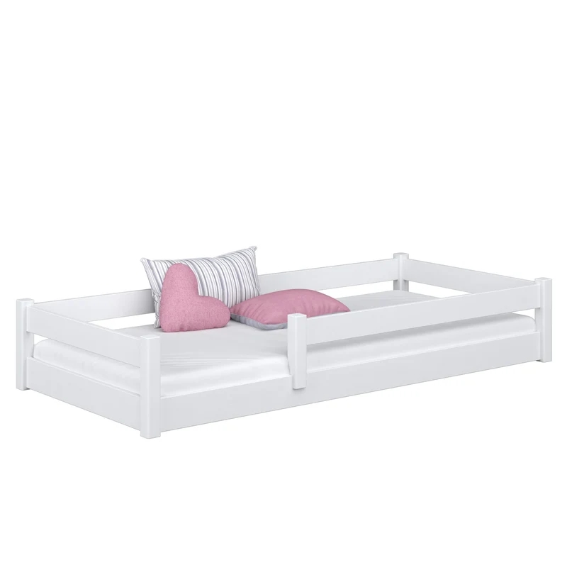 Letto basso in legno N02 RAL/NCS