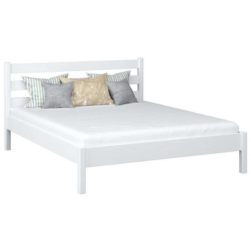 Letto matrimoniale in legno N01 RAL/NCS