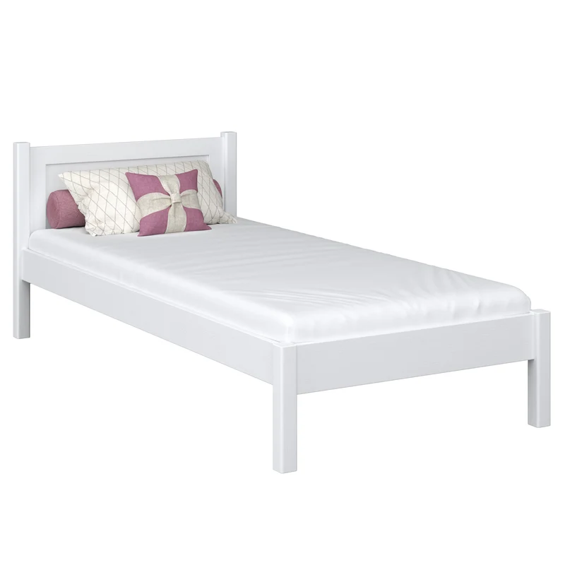 Letto singolo in legno N02 RAL/NCS