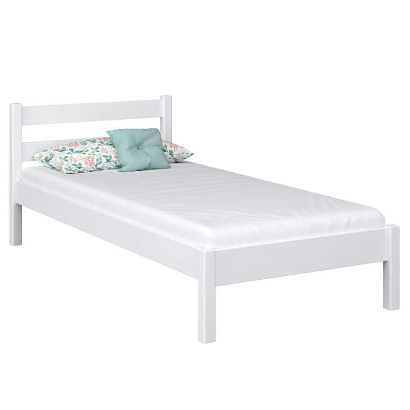 Letto singolo in legno N01 RAL/NCS