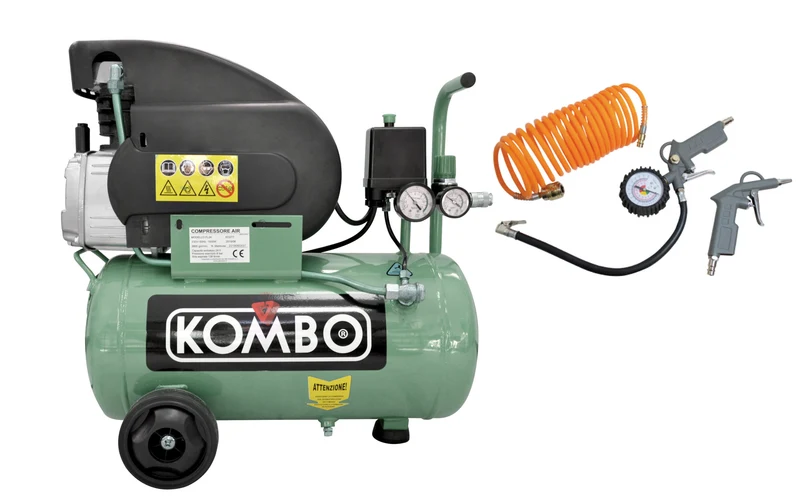 Compressore Elettrico 50 Litri – Potente, Versatile e Silenzioso per Uso Domestico e Professionale