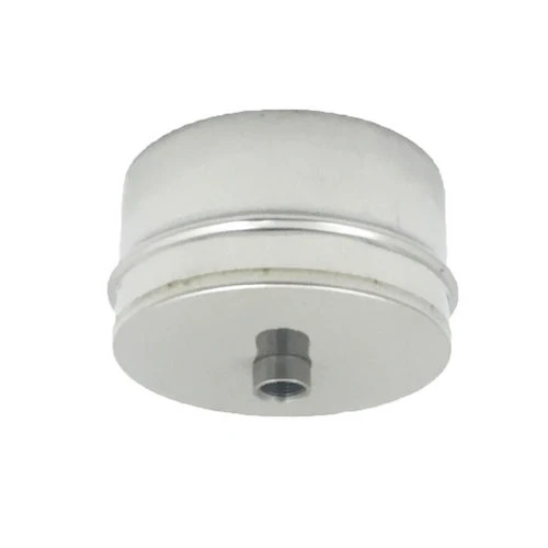 Tappo chiusura in acciaio maschio con spurgo diam. 250