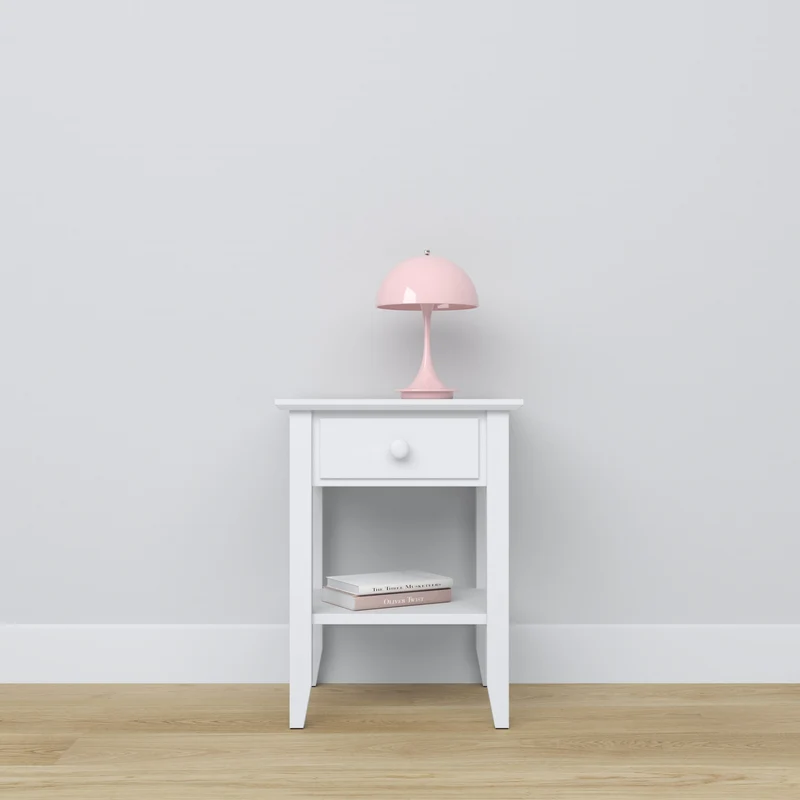 Comodino in legno 1S N01 Scandi RAL/NCS