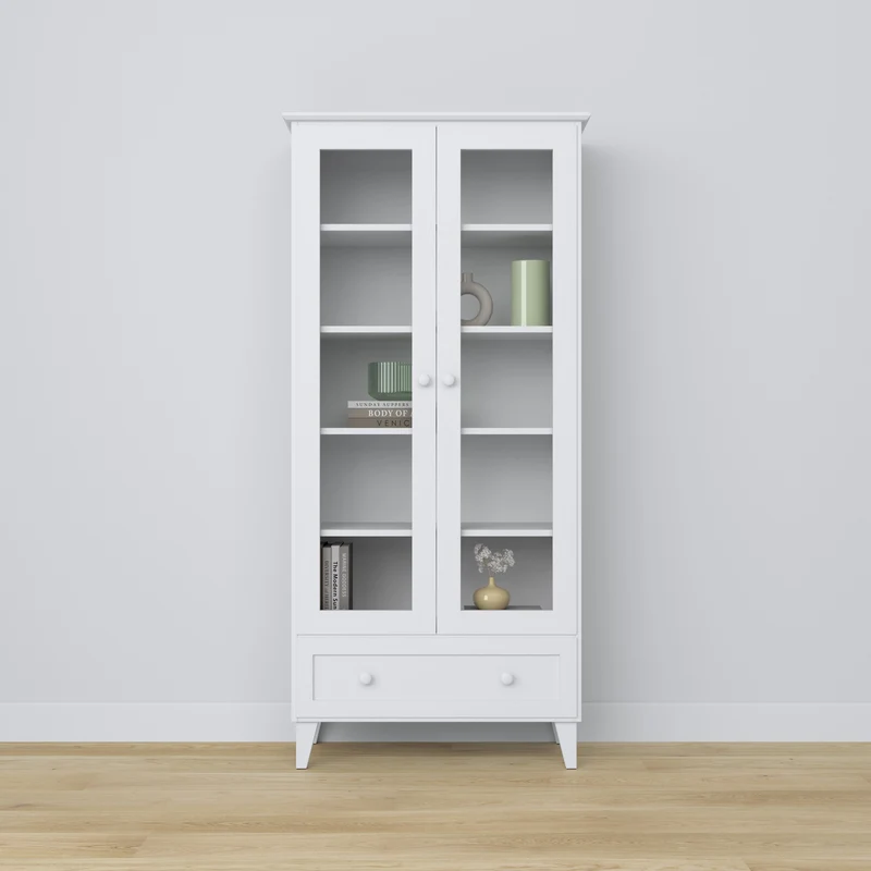 Vetrina in legno 1S 90 Scandi RAL/NCS