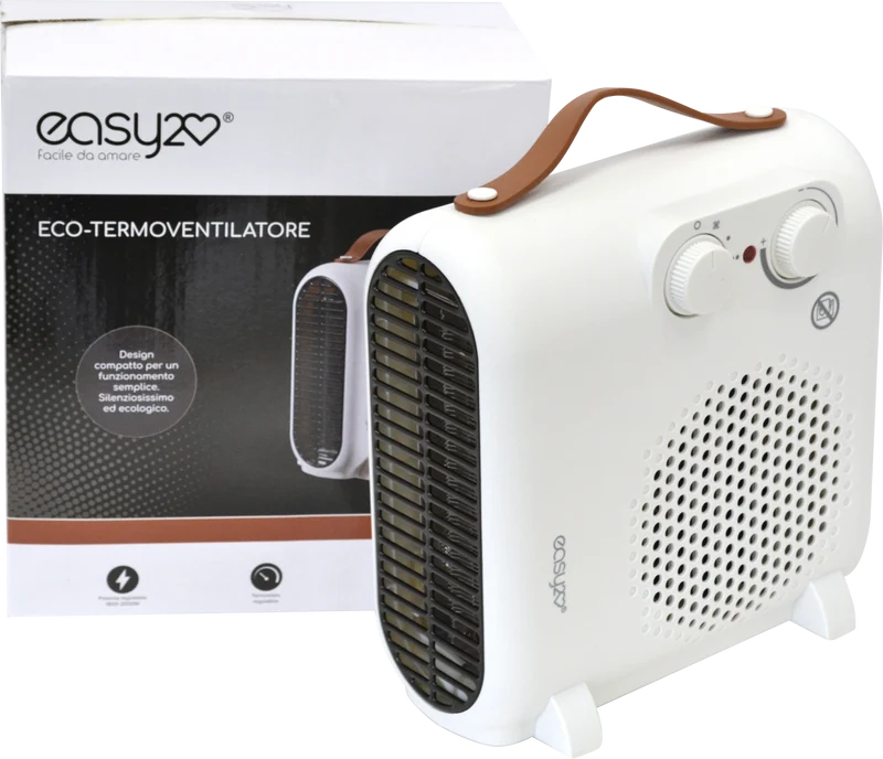 Eco-Termoventilatore 2000W Bianco