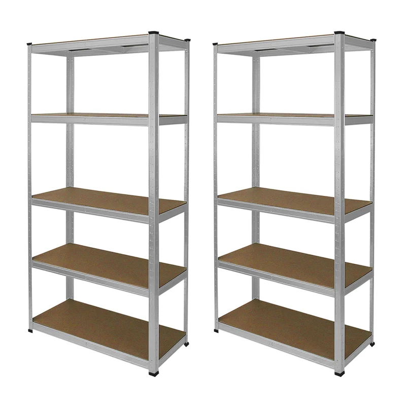 Scaffale da Garage Galvanizzato ad Incastro E-Rax - 90cm x 40cm - 2 Pezzi