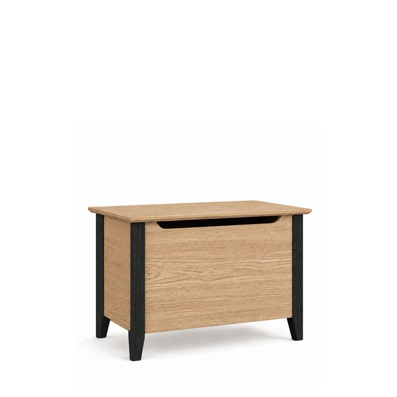 Baule in rovere Scandi rovere naturale / nero