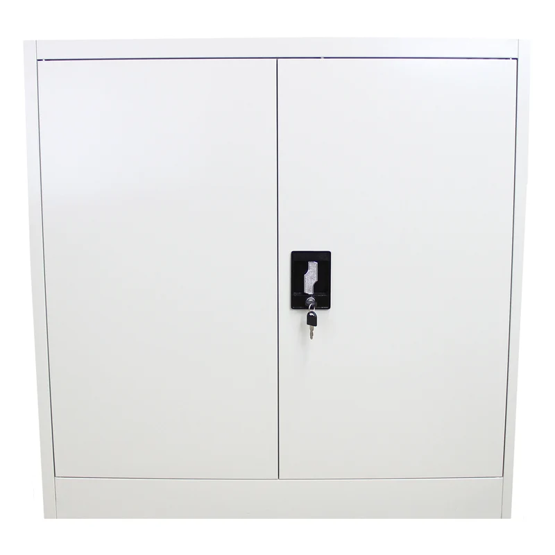 Armadietto Grigio Chiaro Alto 90cm in Acciaio