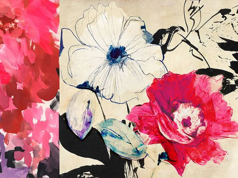 Happy Floral Composition II