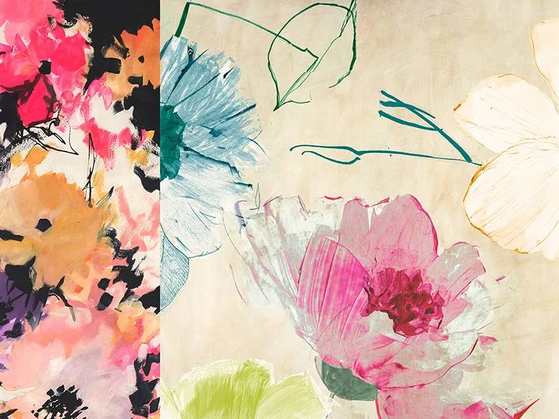 Happy Floral Composition I