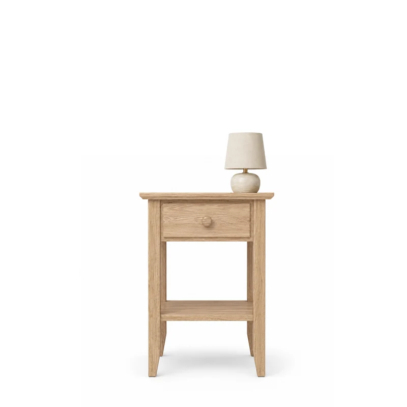 Comodino in rovere 1C N01 Scandi rovere naturale