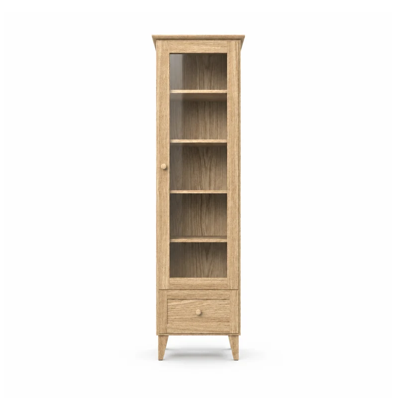 Vetrina in rovere 1C 57 Scandi rovere naturale
