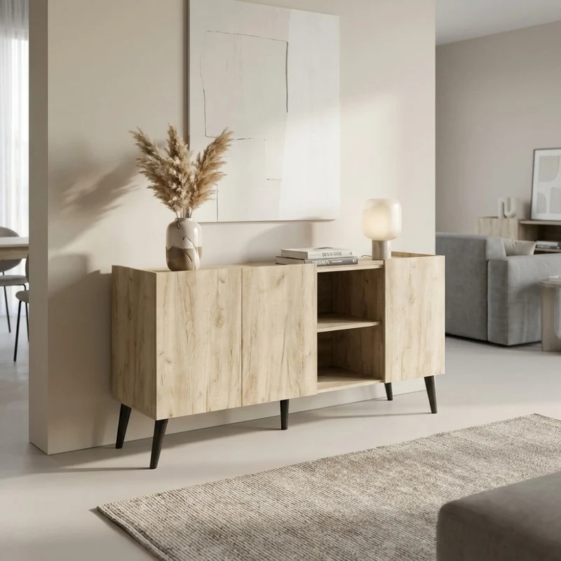 Credenza MK801523 in Rovere Grigio