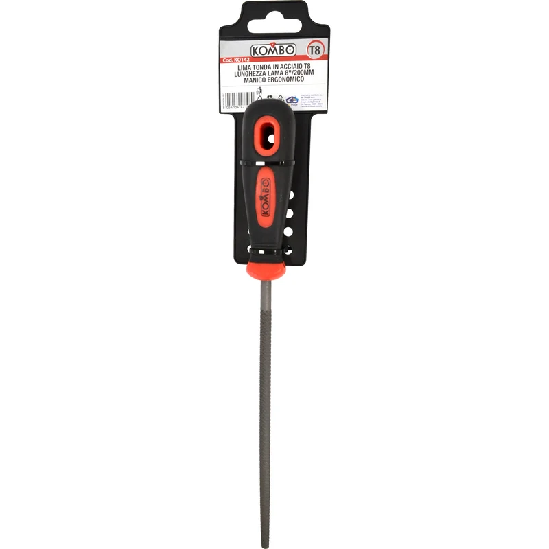 Lima Tonda in Acciao T8 200mm