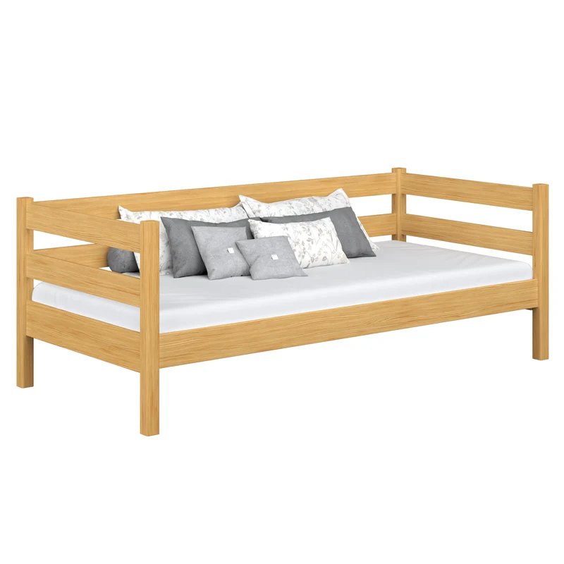 Letto divano in legno N01 pino naturale