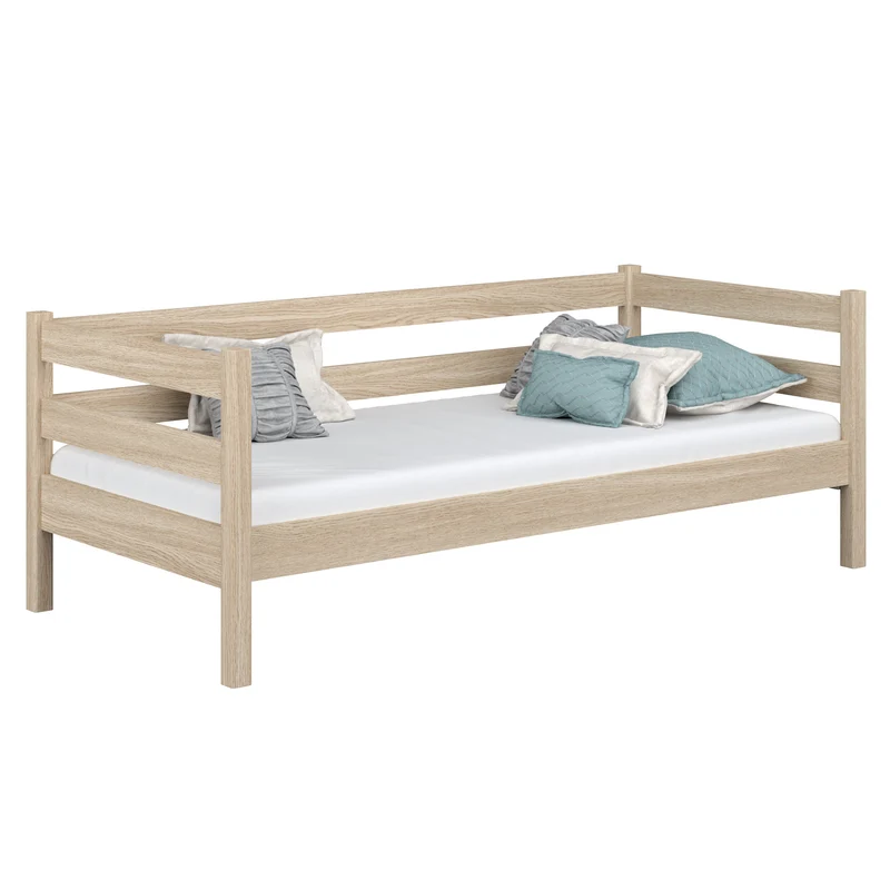 Letto divano in rovere N01 rovere sbiancato