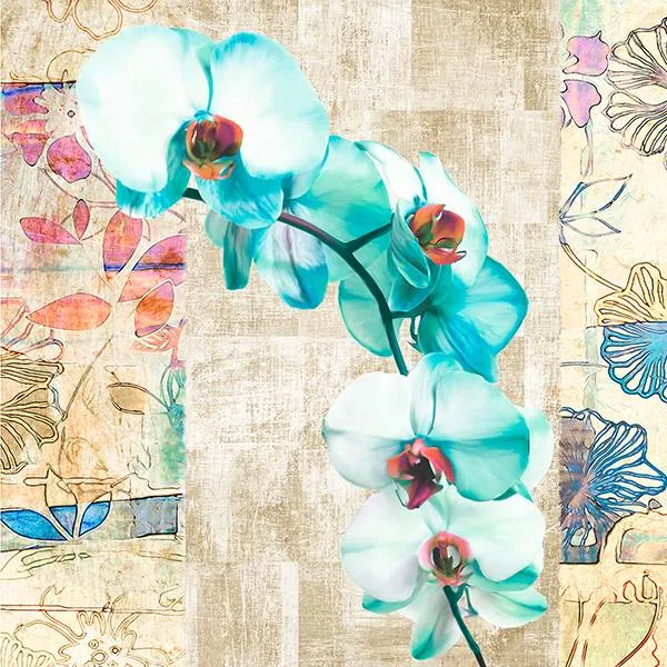 Kaleidoscope Orchid II (detail)