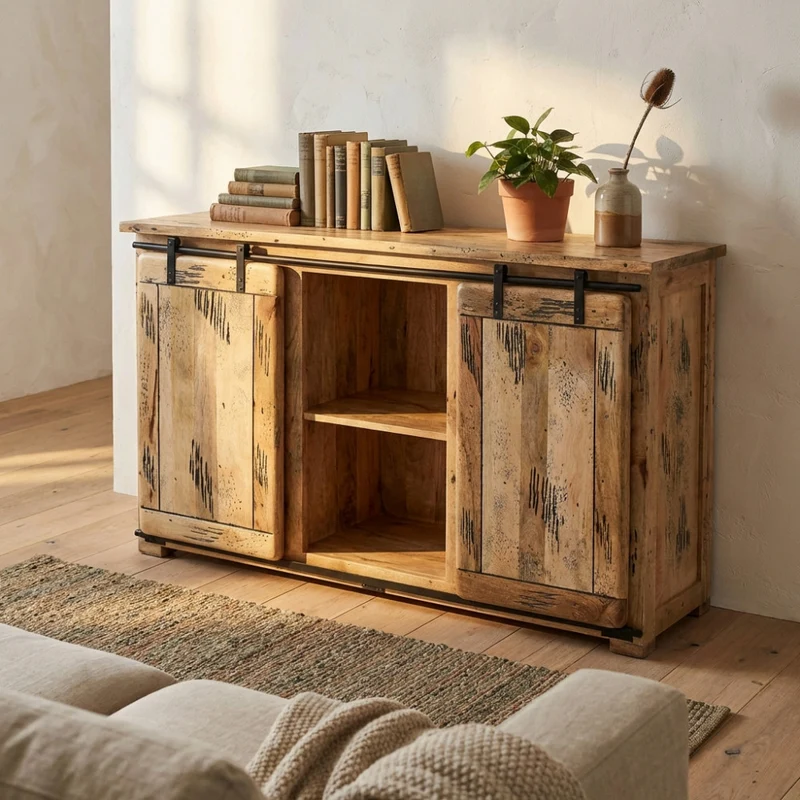 Credenza VERGIL in Legno Massello
